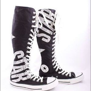 Knee high converse